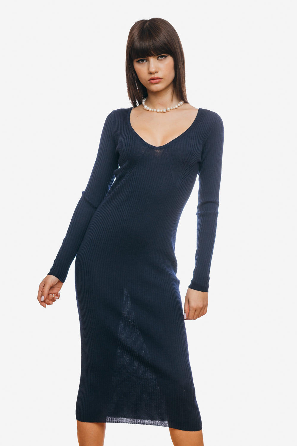 Low-cut dress