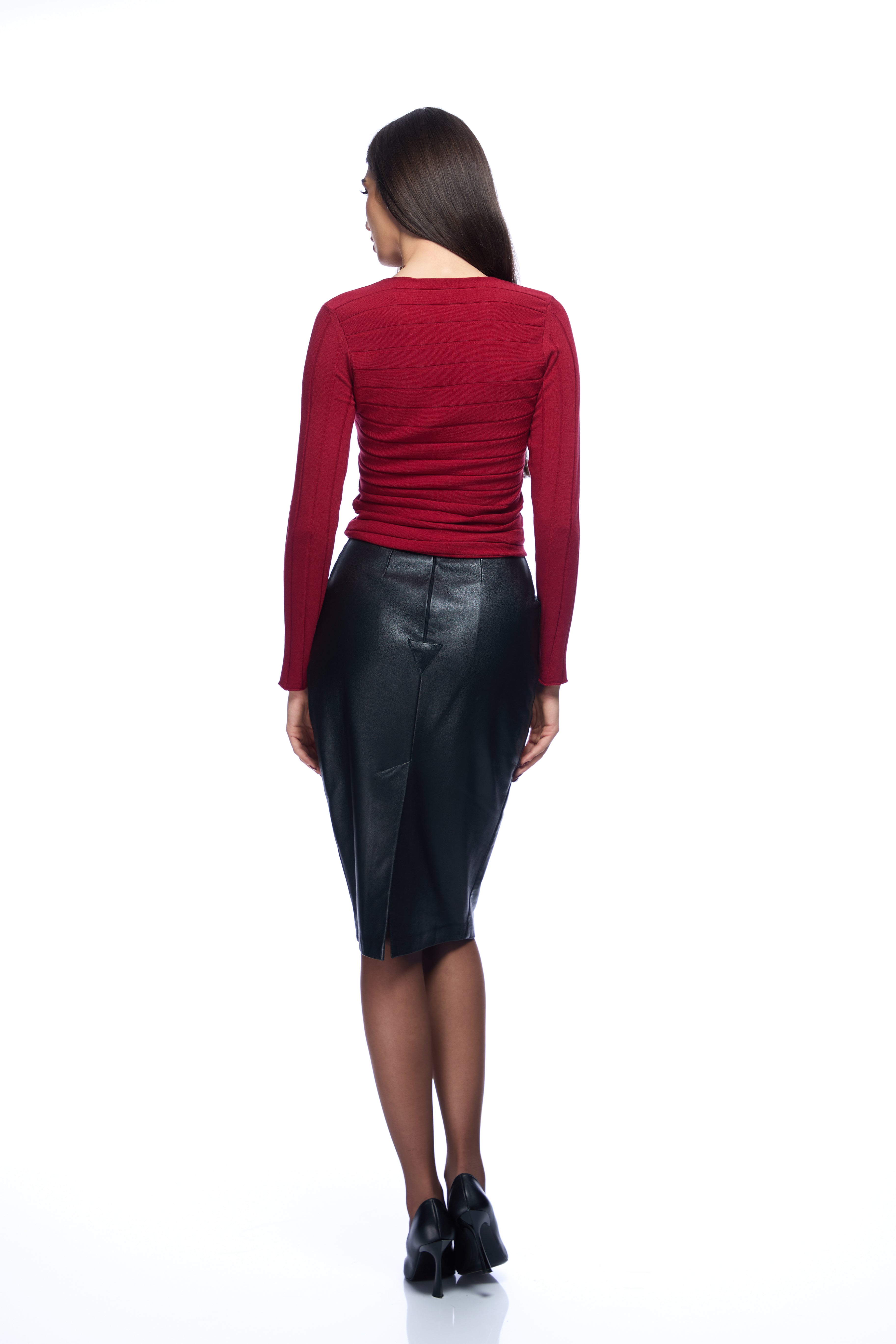 Bluza cu impletituri