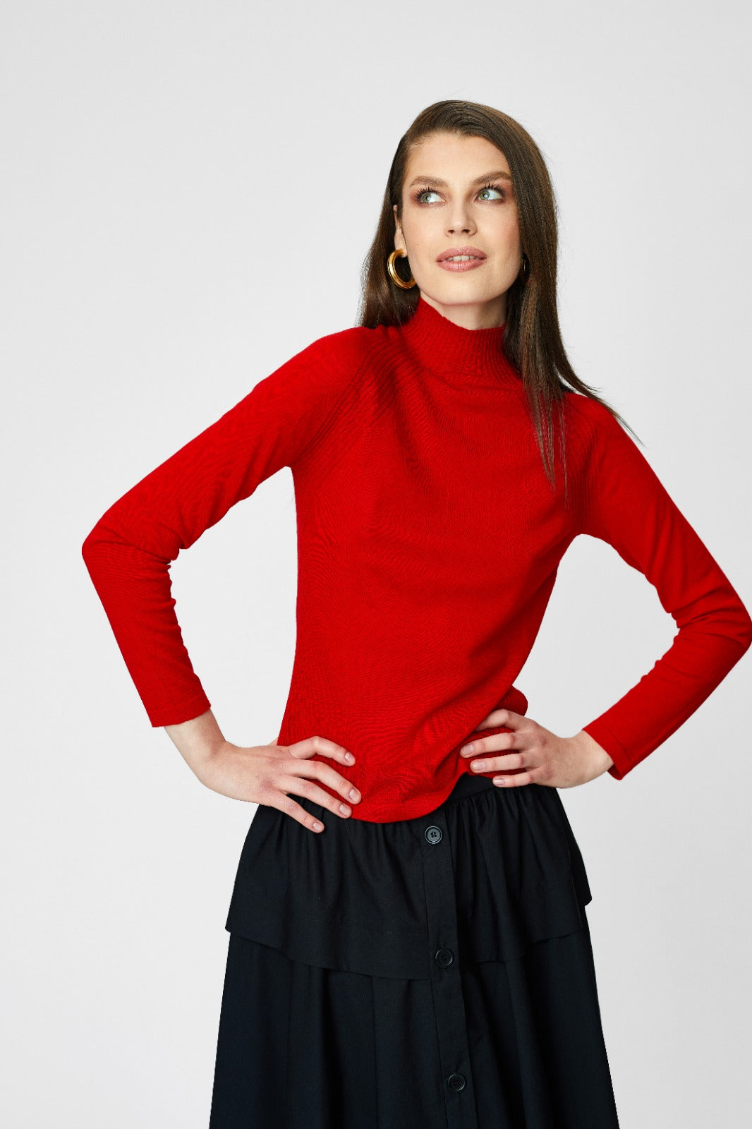 Women's long sleeve sweater