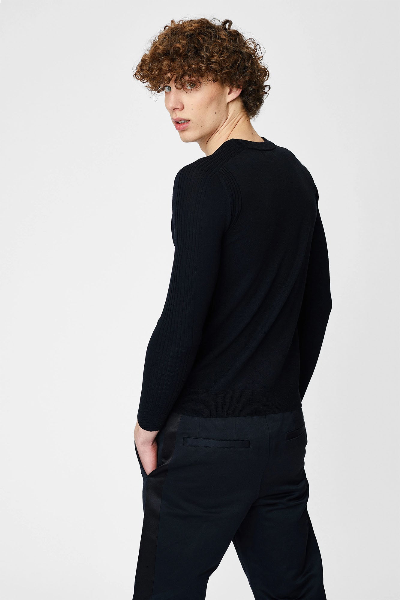 V-neck sweater for men