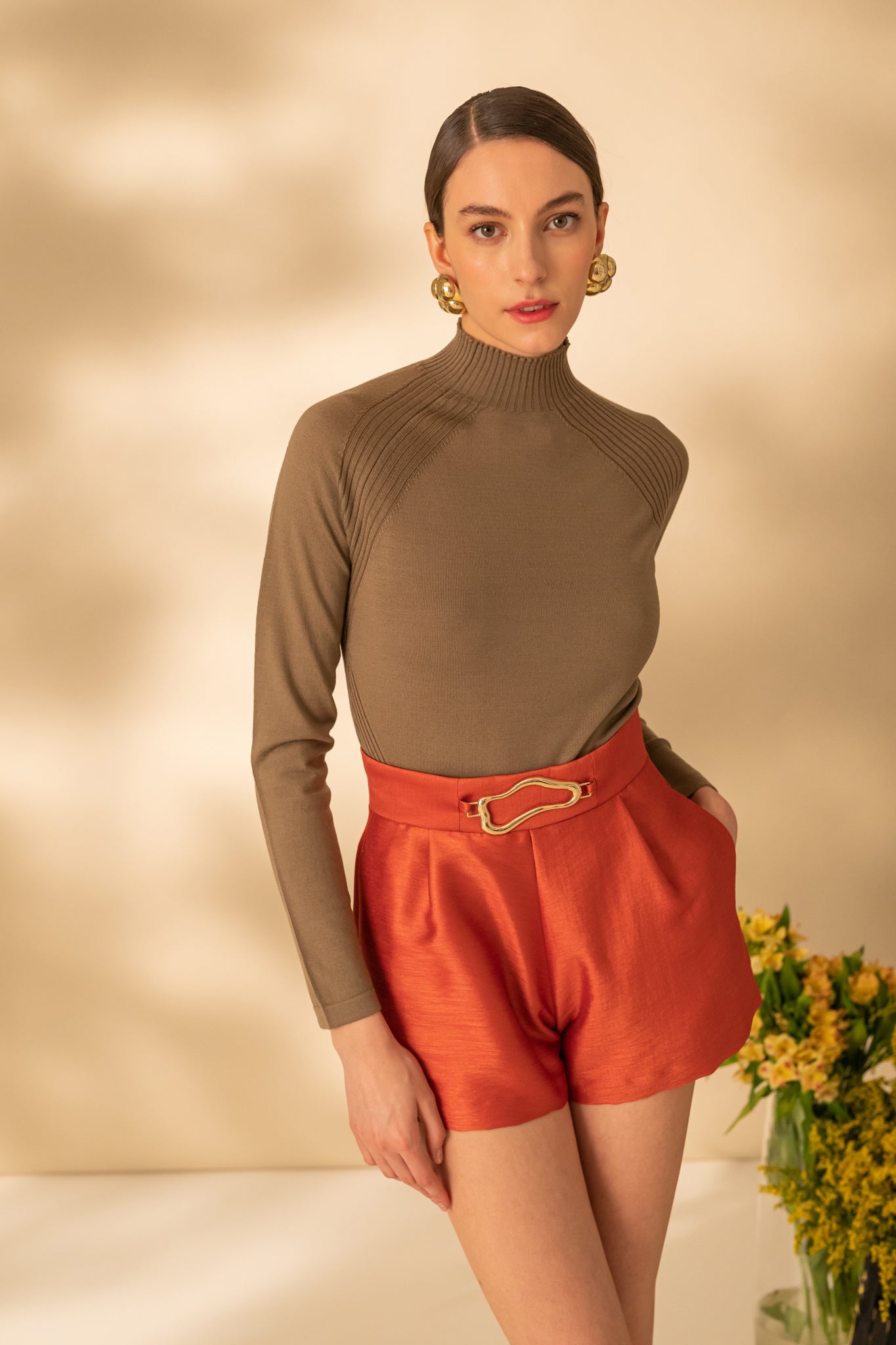 Women's Slim Long Sleeve Sweater