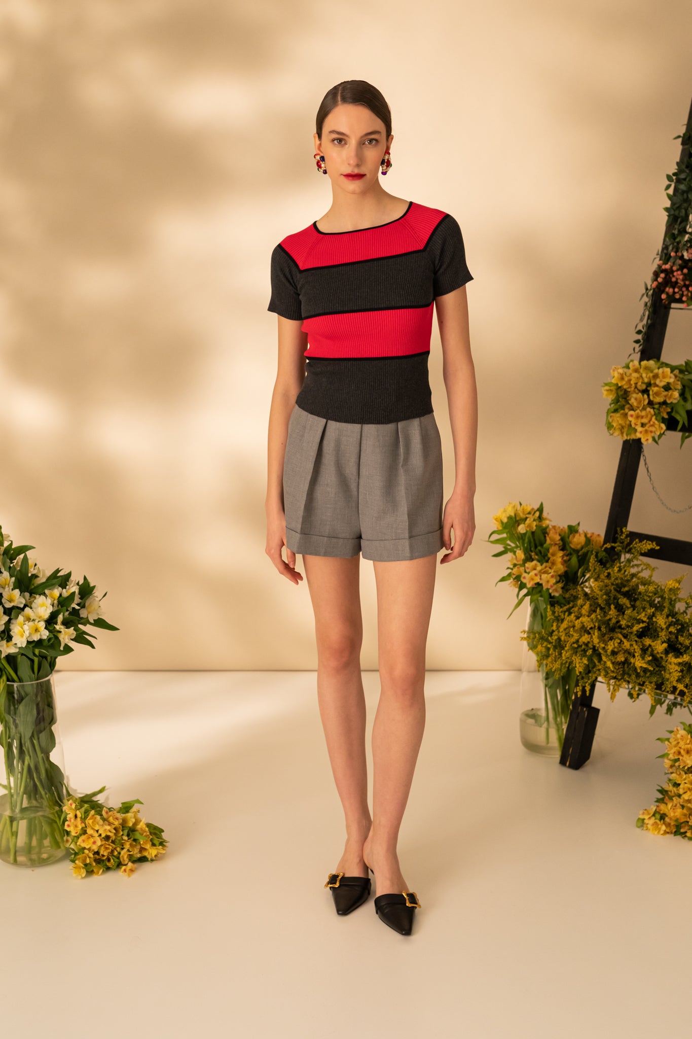 T-shirt with short sleeves