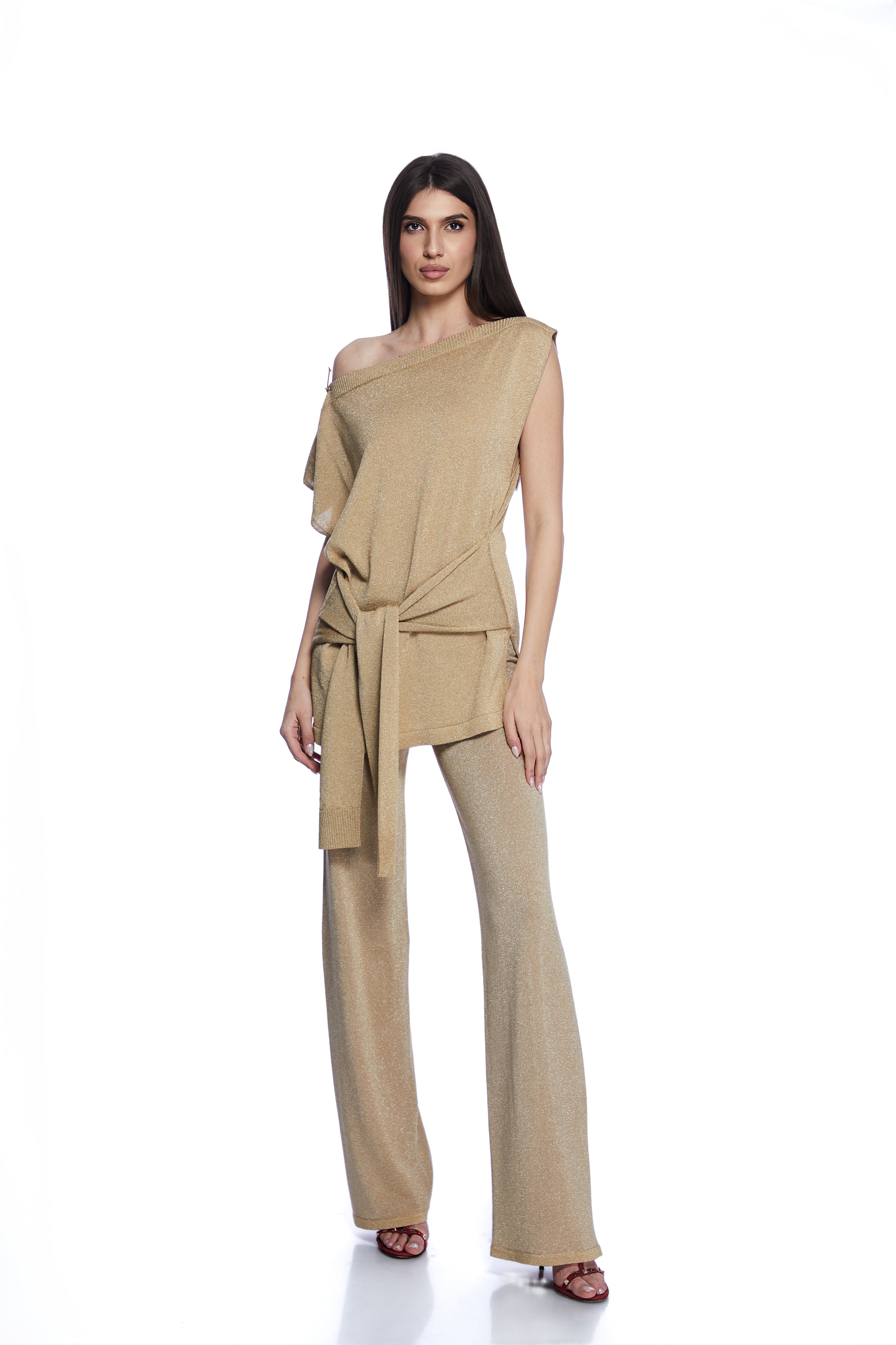 Bluza cu maneci in talie