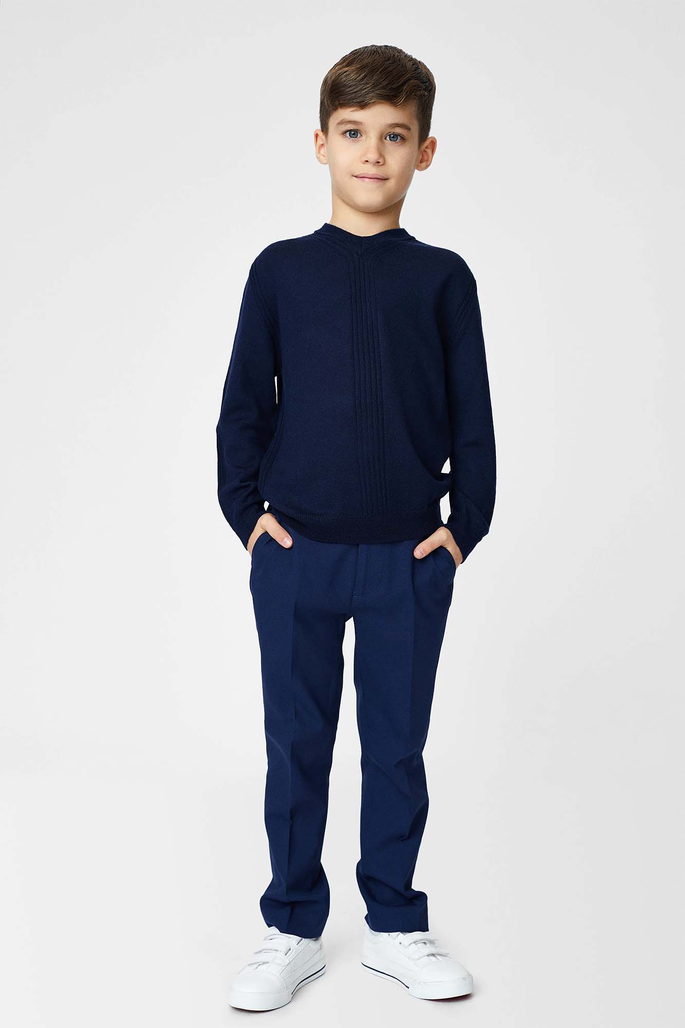 V-neck sweater for boys
