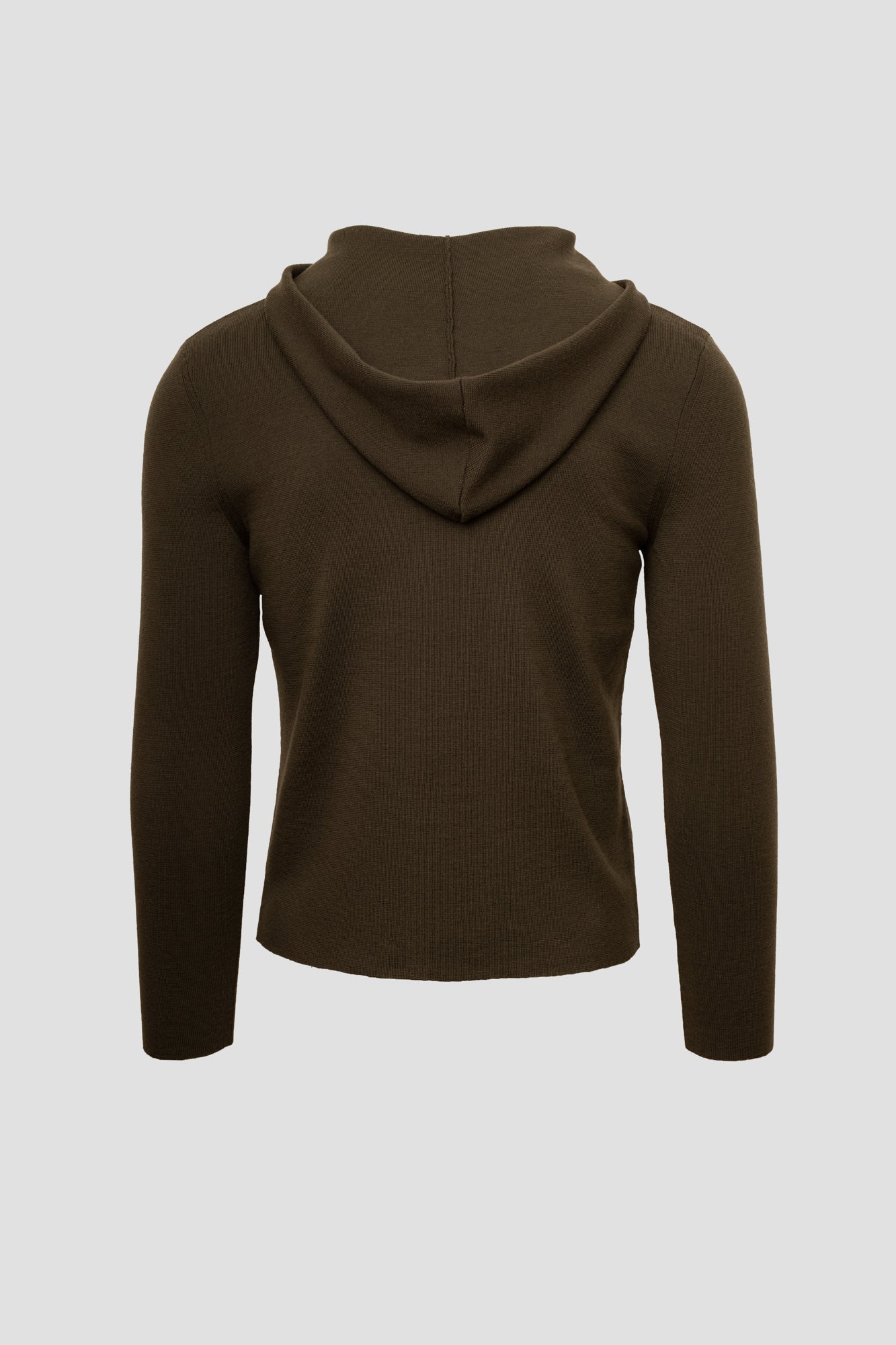 Jacket with hood and zipper for men