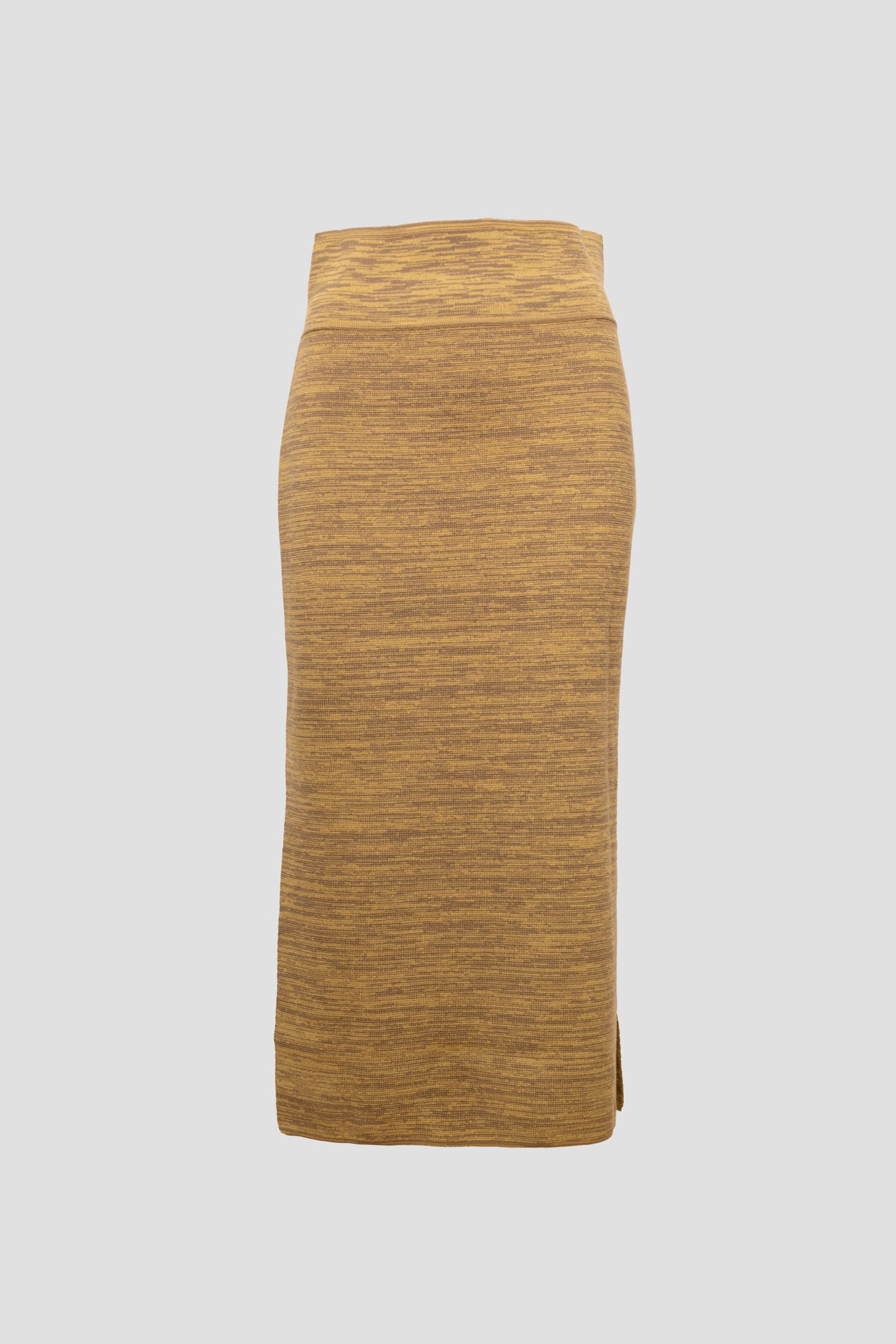 Midi skirt with side slits